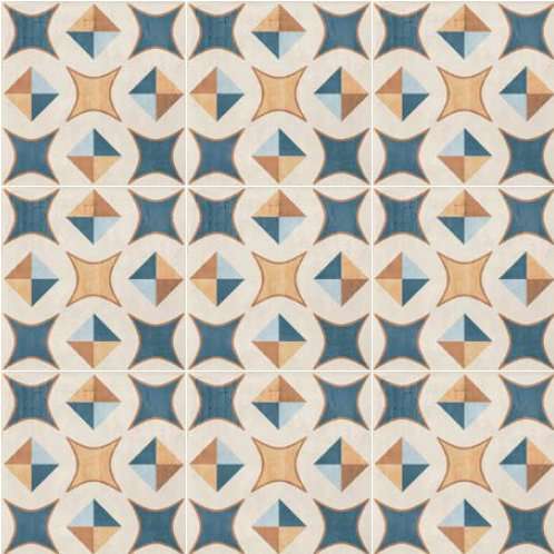 Керамическая плитка Sant Agostino Patchwork Colors 04 CSAPCO0420, цвет разноцветный, поверхность матовая, квадрат, 200x200