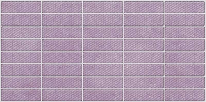 Керамическая плитка Нефрит керамика Дрим 00-00-5-10-31-51-3081, цвет сиреневый, поверхность глянцевая, прямоугольник, 250x500