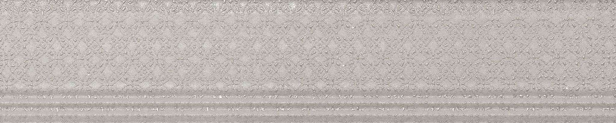 Бордюры Atlantic Tiles Godet Cenefa Evase, цвет серый, поверхность глянцевая, прямоугольник, 50x250