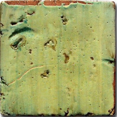 Керамическая плитка Eco Ceramica I Monasteri Verde Ramina, цвет зелёный, поверхность матовая, квадрат, 300x300