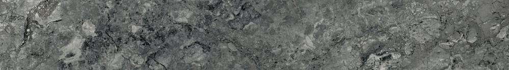 Бордюры Vitra MarbleSet Бордюр Иллюжн Темно-серый Лаппато K951319LPR01VTE0, цвет серый, поверхность лаппатированная, прямоугольник, 75x600