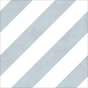 Керамическая плитка Mayolica District Lines Blue, цвет голубой, поверхность матовая, квадрат, 200x200
