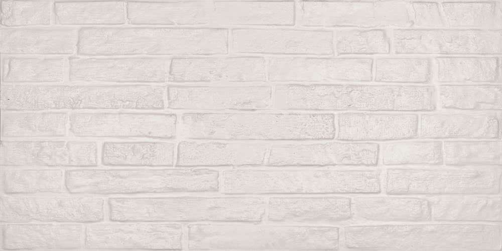 Керамическая плитка ABK Street White Matt DOR34220, цвет белый, поверхность матовая, под кирпич, 600x1200