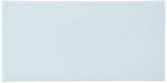 Керамическая плитка Adex ADST1043 Liso Ice Blue, цвет голубой, поверхность глянцевая, прямоугольник, 98x198