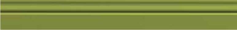Бордюры Petracers Primavera Battiscopa Verde, цвет зелёный, поверхность глянцевая, прямоугольник, 125x977