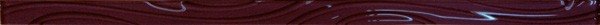 Бордюры Navarti List. Lines Violeta Cristal, цвет фиолетовый, поверхность глянцевая, прямоугольник, 25x600
