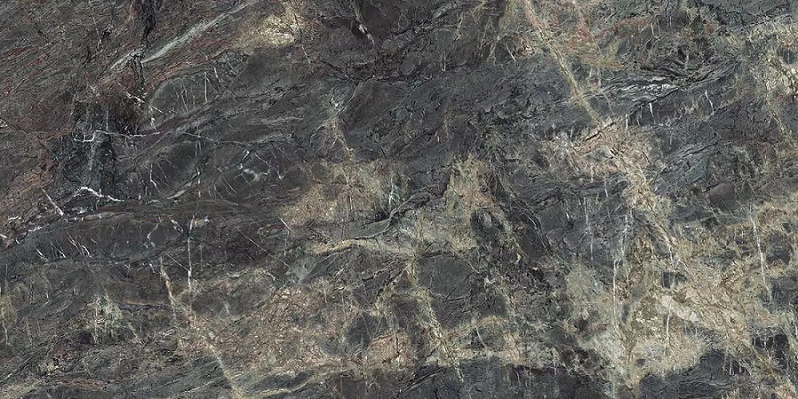 Широкоформатный керамогранит Neolith Classtone Amazonico Slate 12mm, цвет серый, поверхность рельефная, прямоугольник, 1600x3200