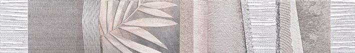 Бордюры Нефрит керамика Темари 05-01-1-98-05-06-1117-1, цвет серый, поверхность матовая, прямоугольник, 90x600