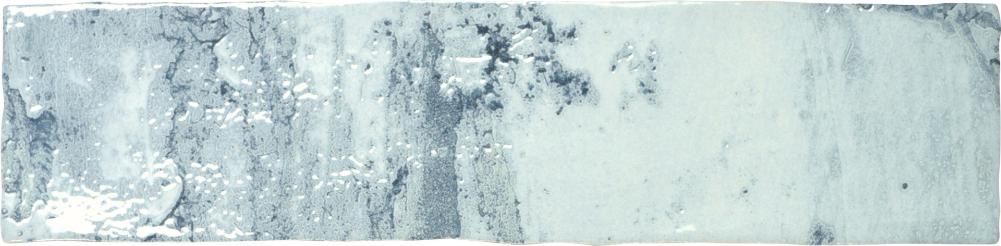 Керамическая плитка APE Snap Sky, цвет бирюзовый, поверхность глянцевая, прямоугольник, 75x300