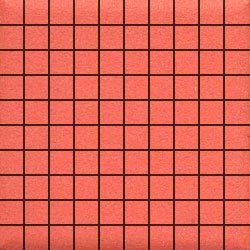 Мозаика Ce.Si Full Body Cripto Su Rete 1x1, цвет розовый, поверхность матовая, квадрат, 300x300