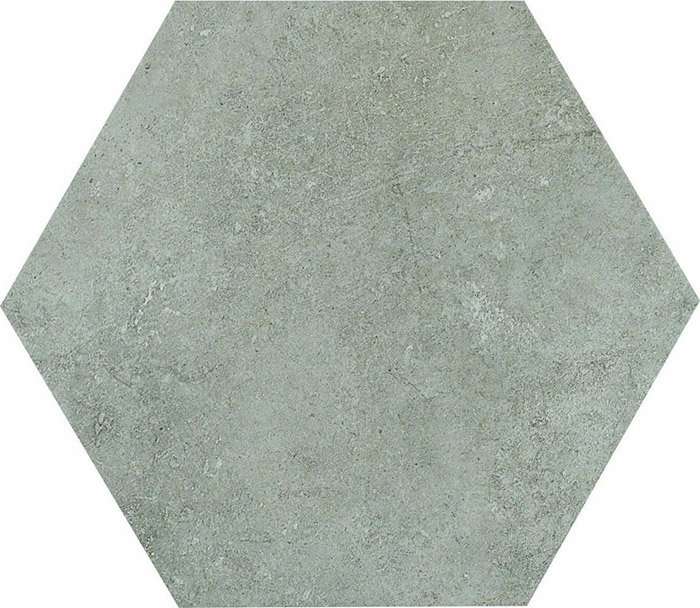 Керамогранит Tagina Apogeo Esagona Grey 8BF06ES, цвет серый, поверхность матовая, квадрат, 314x314
