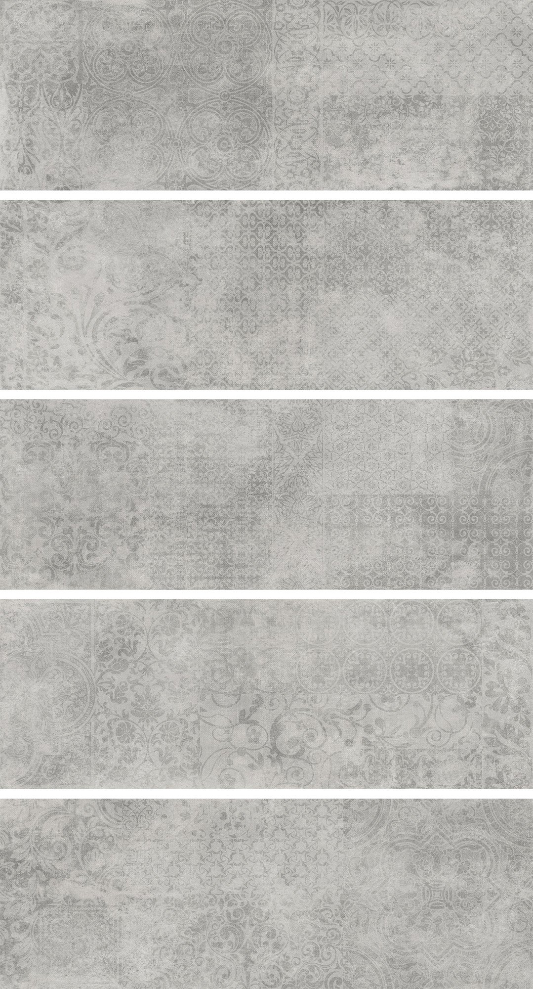 Декоративные элементы Keros Decor Chelsea, цвет серый, поверхность матовая, прямоугольник, 250x700
