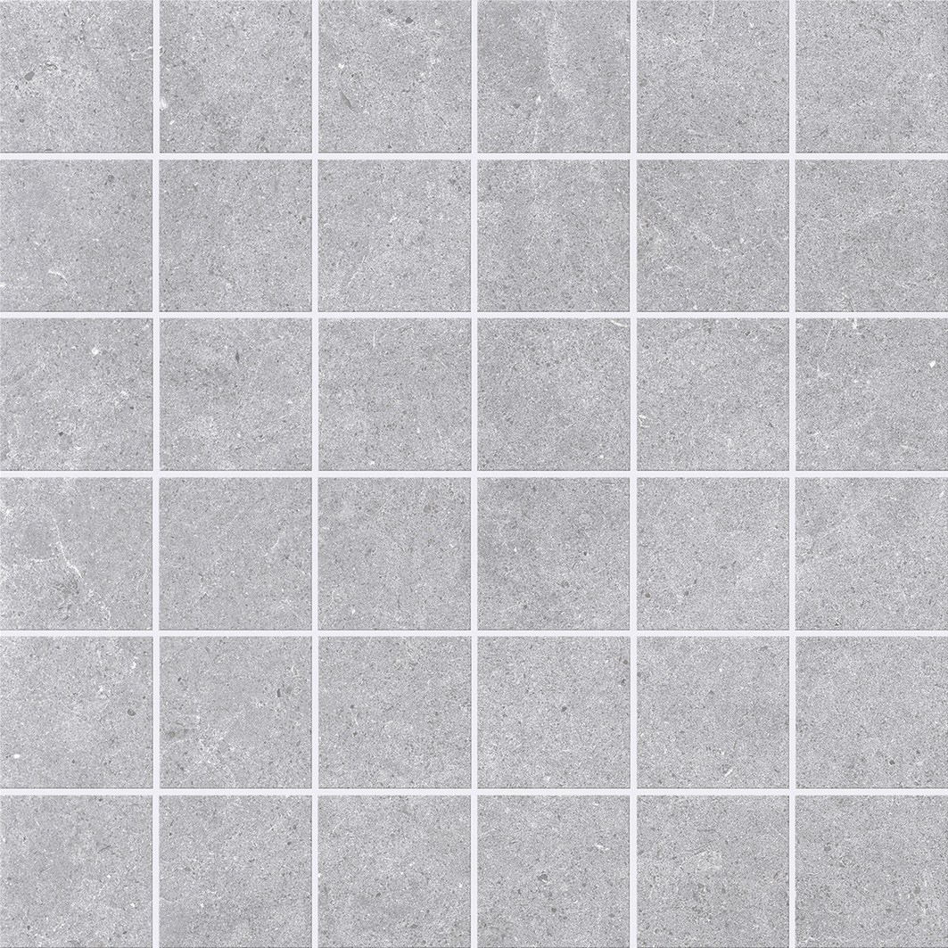 Мозаика Vallelunga Creo Grigio Mosaico 6000155, цвет серый, поверхность матовая, квадрат, 300x300