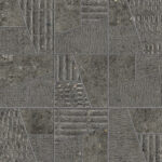 Мозаика La Fabbrica Decoro Quadrotto Tahiti Nat/Lap 160314, цвет серый, поверхность матовая лаппатированная, квадрат, 300x300
