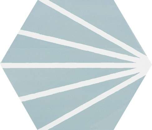 Керамогранит Bestile Meraki Aguamarina, цвет бирюзовый, поверхность матовая, прямоугольник, 198x228