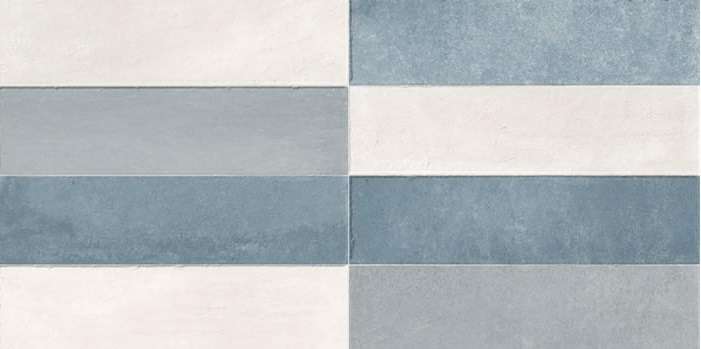 Керамогранит Dual Gres Spirit Aqua, цвет белый серый голубой, поверхность матовая, прямоугольник, 300x600
