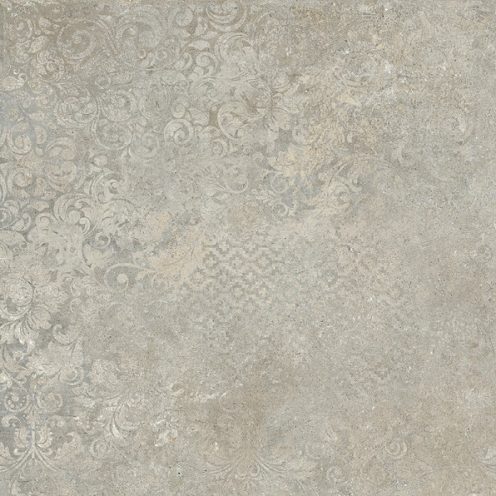 Керамогранит Ceramika Konskie Bohemy Natural Rett 71013, цвет серый, поверхность матовая, квадрат, 600x600