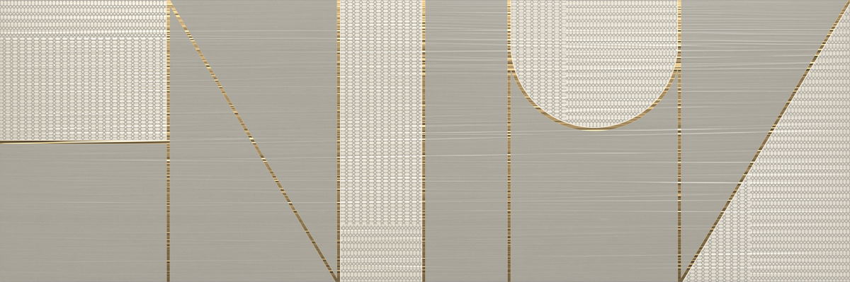 Декоративные элементы Italon Element Silk Inserto Biscuit 600080000404, цвет серый, поверхность матовая, прямоугольник, 250x750