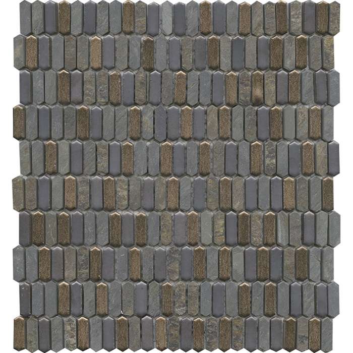 Мозаика L'Antic Colonial Savoya Dun L241715571, цвет серый коричневый, поверхность матовая, прямоугольник, 297x322