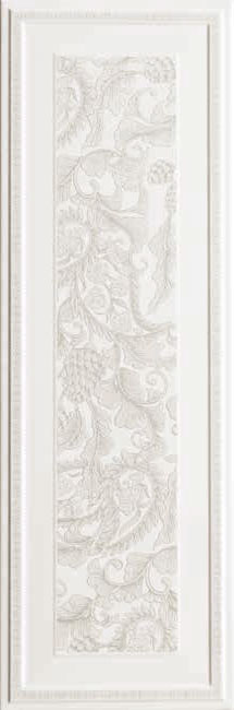 Декоративные элементы Ascot New England Bianco Boiserie Sarah Dec EG331BSD, цвет белый, поверхность матовая, прямоугольник, 333x1000