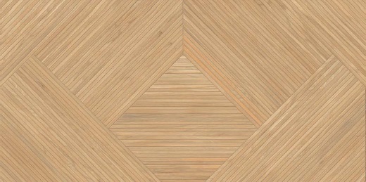 Керамогранит Ocean Ceramic Сross Wood Crema, цвет коричневый, поверхность сатинированная, прямоугольник, 600x1200