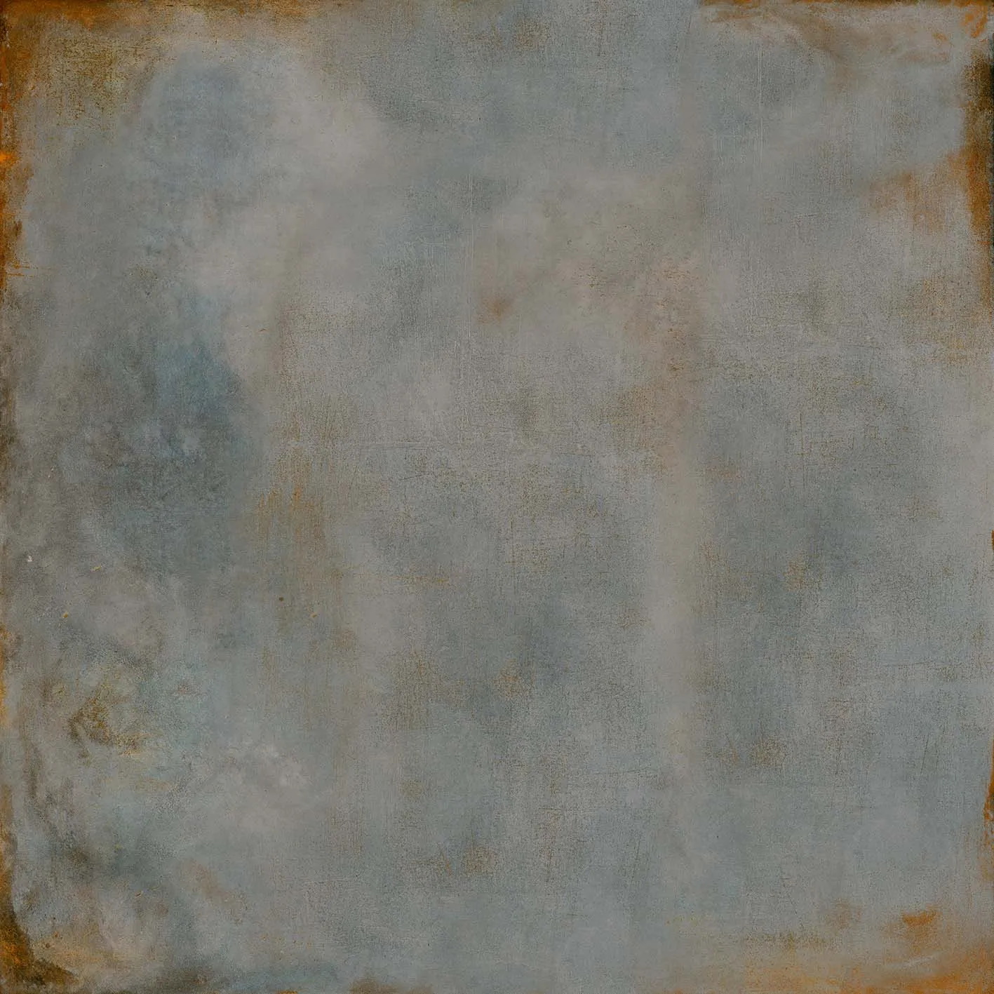 Керамогранит Marjan Tile Abstract Rust Cyan, цвет голубой, поверхность матовая, квадрат, 1000x1000