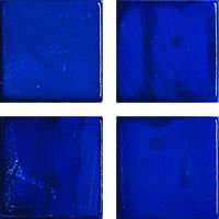 Мозаика JNJ Mosaic C-Jade JC61, цвет синий, поверхность глянцевая, квадрат, 150x150