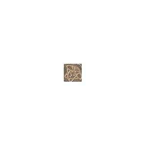 Вставки Versace Marble Medusa Greca Marrone 240767, цвет коричневый, поверхность лаппатированная, квадрат, 27x27