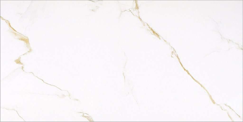 Керамогранит Bonaparte Porcelain Tile Golden Carrara, цвет белый бежевый, поверхность полированная, прямоугольник, 600x1200