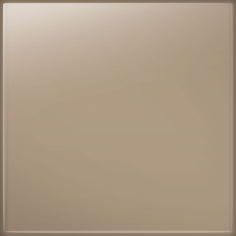 Керамическая плитка Tubadzin Pastel Cappuccino, цвет коричневый, поверхность глянцевая, квадрат, 200x200