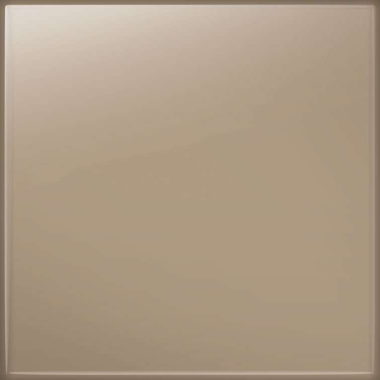 Керамическая плитка Tubadzin Pastel Cappuccino, цвет коричневый, поверхность глянцевая, квадрат, 200x200