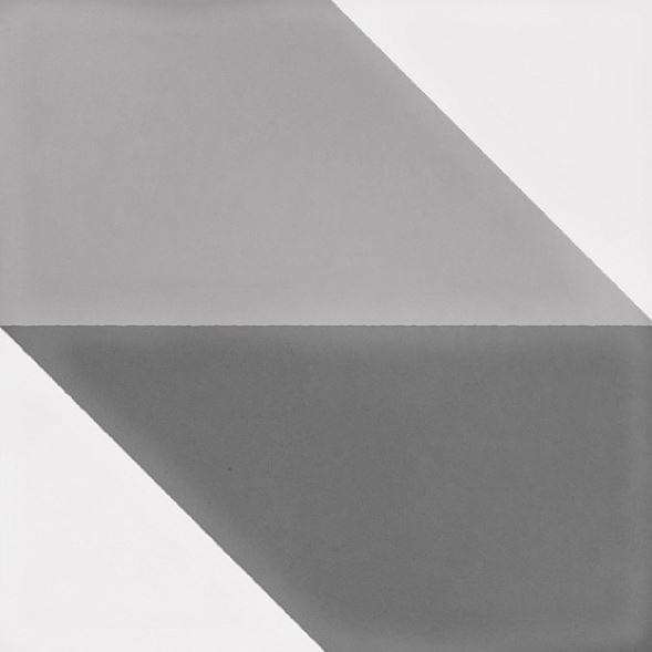 Керамогранит Wow Cement Play Decor Grey 106781, цвет серый, поверхность матовая, квадрат, 185x185