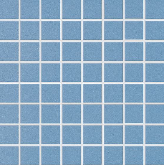 Мозаика Grazia Retro Mosaico Sky MOR3, цвет синий, поверхность матовая, квадрат, 300x300