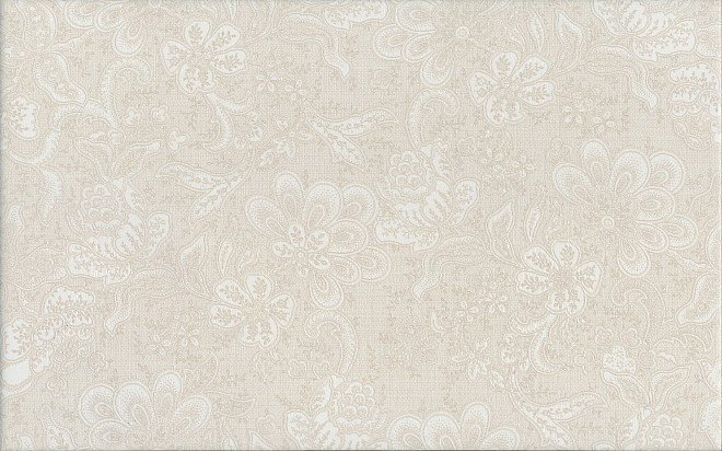 Керамическая плитка Kerama Marazzi Ауленсия Беж Орнамент 6381, цвет бежевый, поверхность матовая, прямоугольник, 250x400