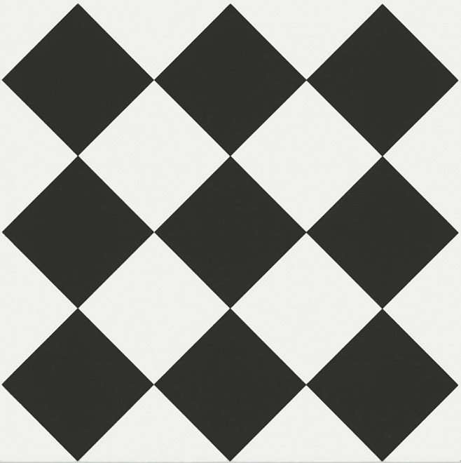 Декоративные элементы Kerama Marazzi Декор Ателье NT\A244\5009, цвет чёрно-белый, поверхность матовая, квадрат, 200x200