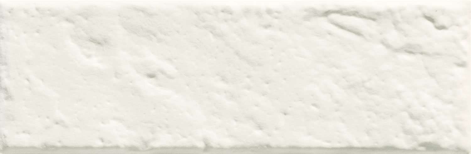 Керамическая плитка Tubadzin All in White 6 STR, цвет белый, поверхность матовая, под кирпич, 78x237