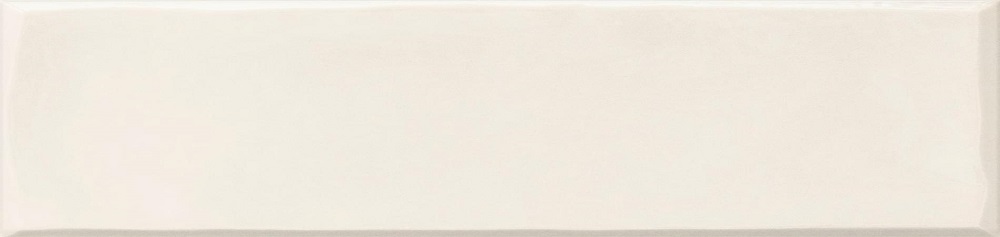 Керамическая плитка Ergon Tr3Nd Majolica Shiny Pure White E45S, цвет белый, поверхность глянцевая, прямоугольник, 60x250