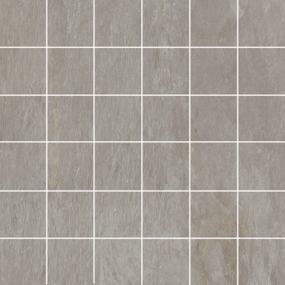 Мозаика Savoia Rocks Grigio SFO7283, цвет серый, поверхность матовая, квадрат, 300x300