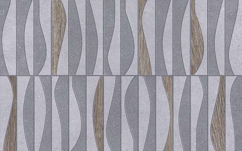 Декоративные элементы Creto Misty Steps 04-01-1-09-05-06-2840-1, цвет серый коричневый, поверхность матовая, прямоугольник, 250x400