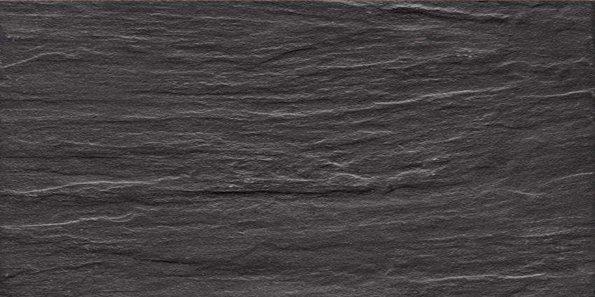 Керамогранит Revigres Xisto Preto Rect, цвет чёрный, поверхность 5755, прямоугольник, 600x1200
