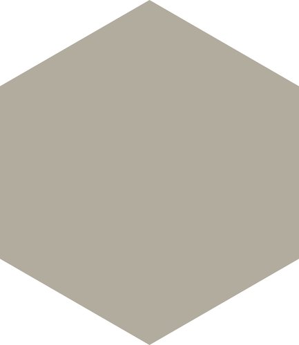 Керамогранит APE Home Hexagon Grey, цвет серый, поверхность матовая, шестиугольник, 175x202