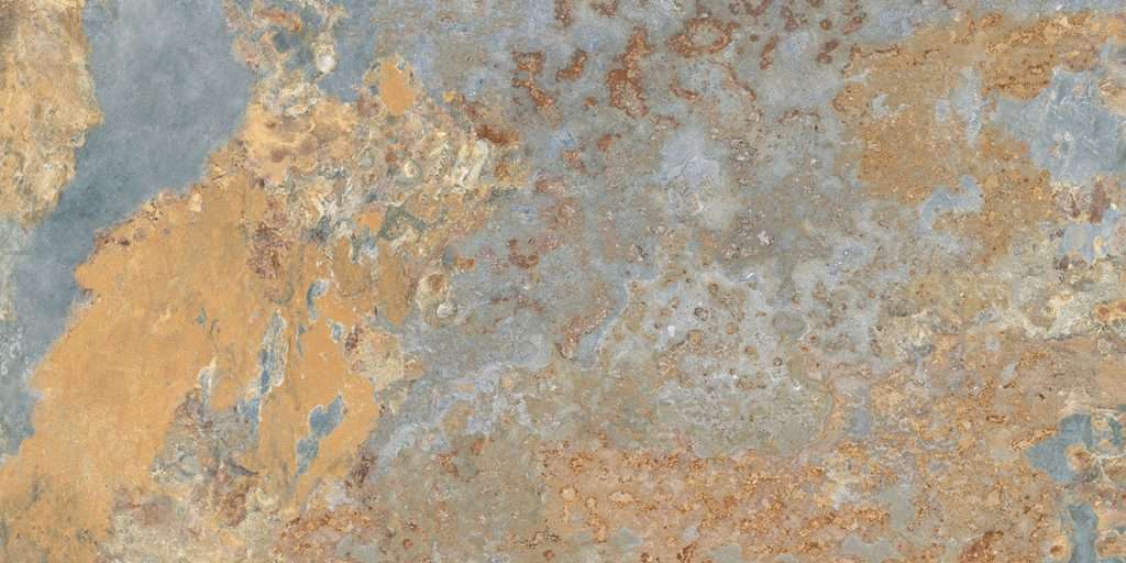 Керамогранит Ceracasa Slate Gloss, цвет коричневый, поверхность глянцевая, прямоугольник, 491x982