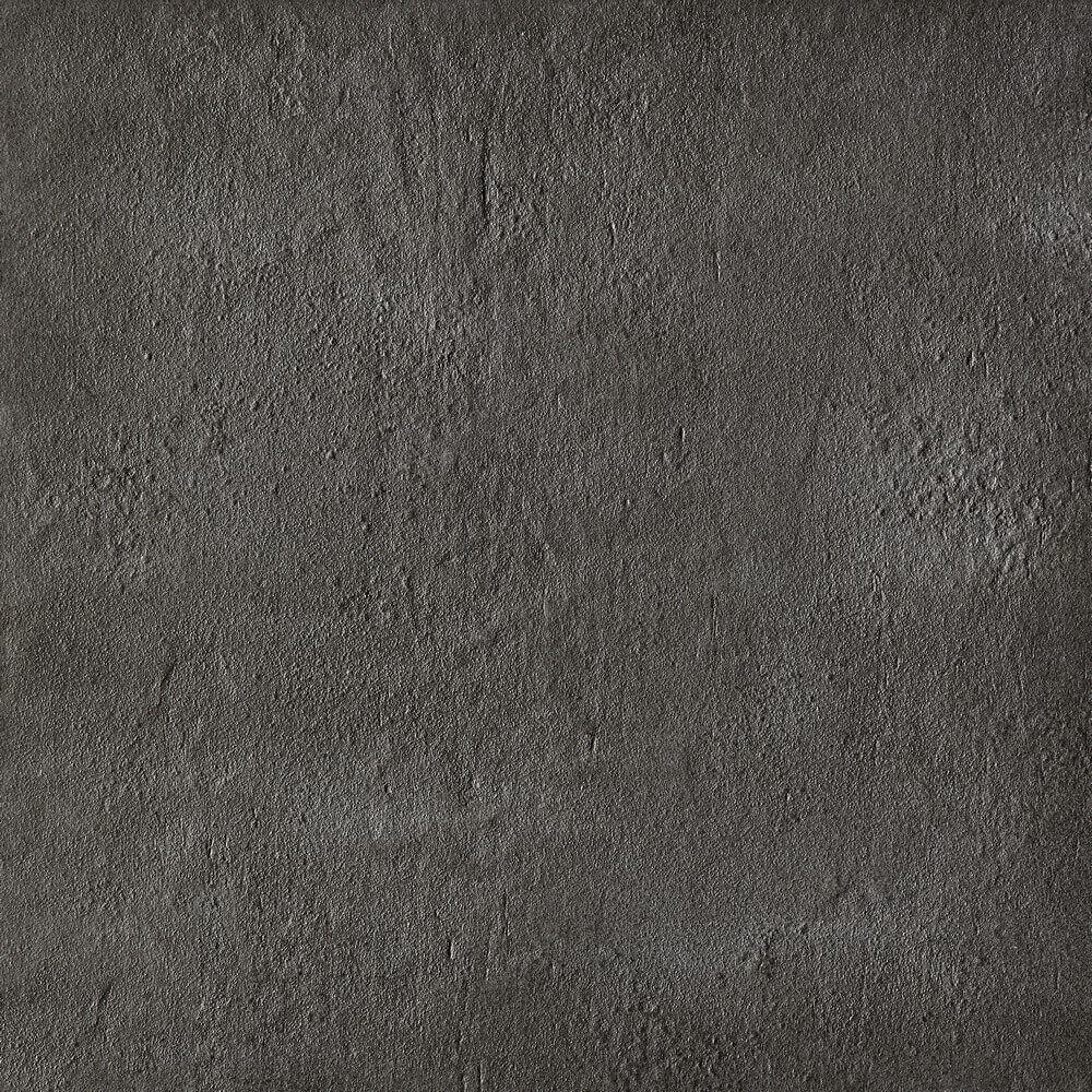 Керамогранит Imola Creative Concrete Creacon R 60DG, цвет чёрный, поверхность матовая, квадрат, 600x600