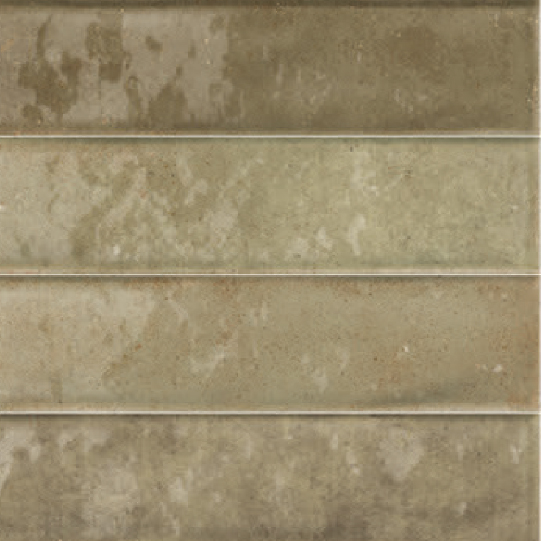 Керамическая плитка Mykonos Mallorca Gold, цвет коричневый, поверхность глянцевая, прямоугольник, 75x300