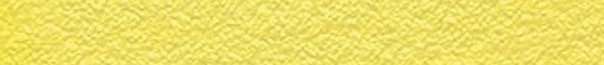 Бордюры Sant Agostino Flexi Listello Yellow CSALFYEM01, цвет жёлтый, поверхность рельефная, прямоугольник, 22x300