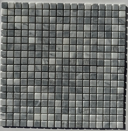 Мозаика Pixel Mosaic PIX334 Ice Grey, цвет серый, поверхность полированная, квадрат, 305x305