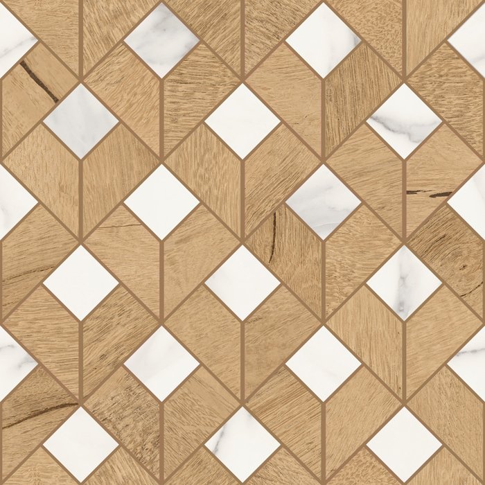 Декоративные элементы Sant Agostino Timewood Flip Natural CSAFTWNA28, цвет коричневый, поверхность матовая, квадрат, 290x290