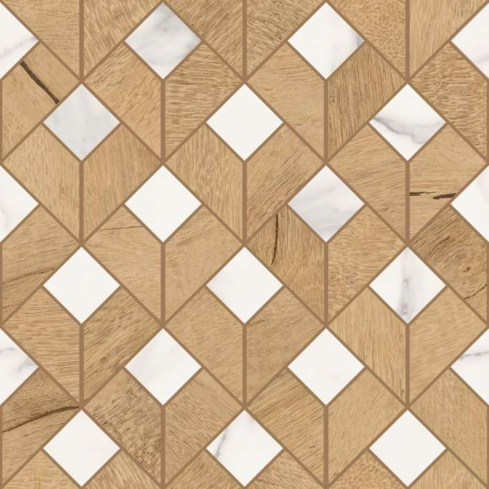Декоративные элементы Sant Agostino Timewood Flip Natural CSAFTWNA28, цвет коричневый, поверхность матовая, квадрат, 290x290