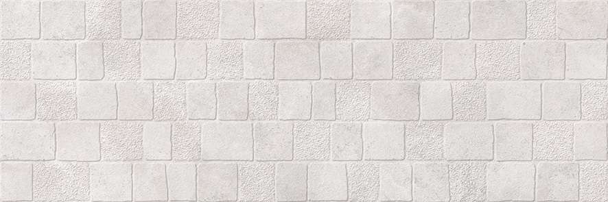 Декоративные элементы Керамин Эдда Белый 7Д, цвет белый, поверхность матовая, прямоугольник, 250x750