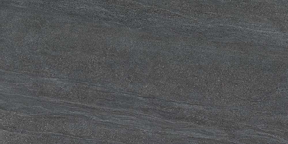 Керамогранит Ergon Elegance Pro Anthracite Bocciardato EK0H, цвет чёрный, поверхность матовая, прямоугольник, 600x1200